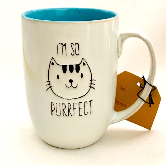 Signature Housewares Other - Kitty Mug~Signature / “I’m So Purrfect” Mug / 💜HP💜 / NWT
